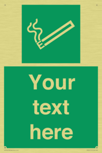 Custom E-Cigarettes/Vaping Permited Sign